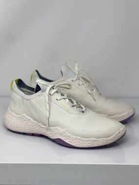 ECCO Biom H5 Hybrid Golf Shoes Waterproof Leather Limestone EU 39, US 8-8.5